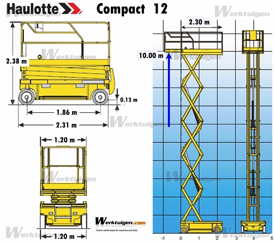Haulotte compact 12 Electric Haulotte compact 12 Electric