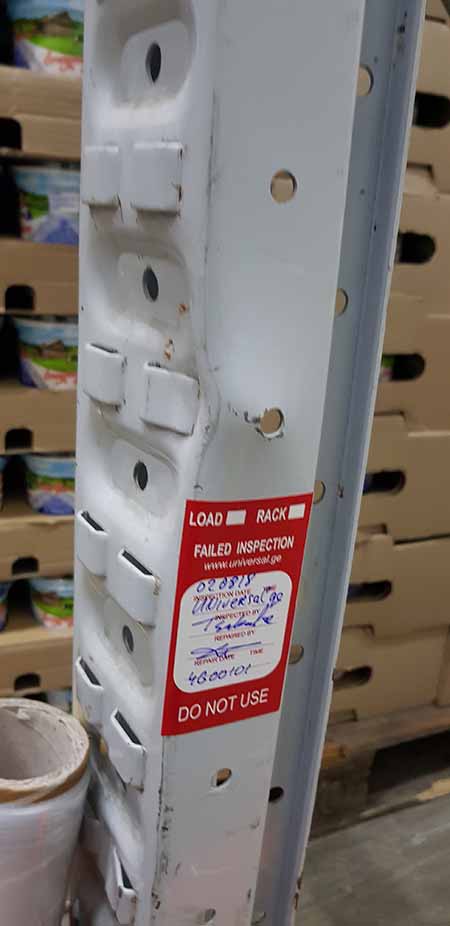 Rack inspection